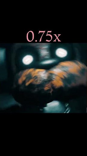 TJOC:SM – "Ignited Freddy" (Living Room) – Jumpscare 0.25x ➜ 2x