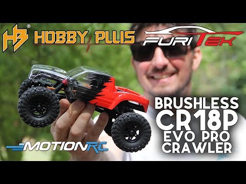 Hobby Plus CR18P EVO Pro 1/18 Scale Brushless 4WD RC Mini Crawler | Motion RC