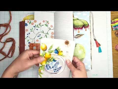 Journal Made Entirely from Daphne's Diary 2026 Paper Creative Book Flip Through