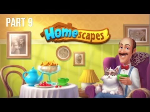 Homescapes gameplay walkthrough part 9 (mobile)