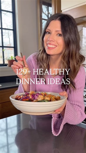 Christine McMichael on Instagram: "129+ Healthy Dinners in 30 Minutes or Less! ✨ Each one of these recipes is flavorful, comforting, and SO easy to make. If you aren’t sure what to make for dinner this week, then these healthy meal ideas are for you! ⠀⠀⠀⠀⠀⠀⠀⠀⠀ >> Comment “Dinners” to get these recipes sent straight to your DM’s! ✨ ⠀⠀⠀⠀⠀⠀⠀⠀⠀ Here’s what you’ll get: - Healthy Bowl Recipes - Taco Recipes - Healthy Pizza & Pasta - Quick Dinner Salads - Easy Casseroles & Skillets - Quick & Healthy Ve