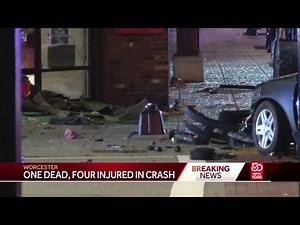 Teen dies, 4 others seriously injured in Worcester crash