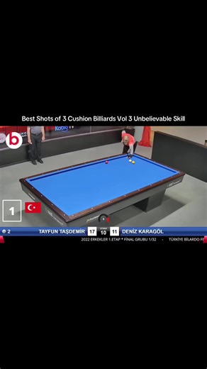 Best Shots of 3 Cushion Billiards Vol 3