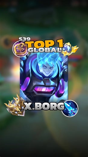 Top global x. borg with 81% winrate s39 build