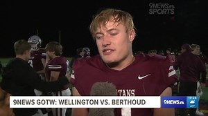 4.2K views · 50 reactions | WATCH: Berthoud kept its undefeated season rolling with a playoff win over Wellington in the 9Preps Game of the Week!  | 9NEWS Sports | Facebook