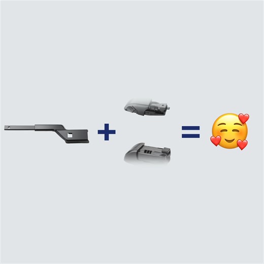 Okay, let's do a quick calculation: High aerodynamics ✖️ Large selection ✖️ TEF coating 🟰 A versatile HELLA product! With the wiper adapters from the Cleantech 2.0 series, you can fit the right windscreen wiper to any car. ☔💪 #HELLA #aftermarket #wiperblade #carparts | HELLA