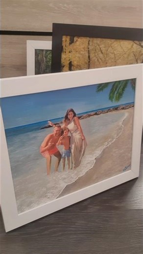 From photo to painting:the magic behind Photopaintscape #painting #viral #art #love #handmade #wow