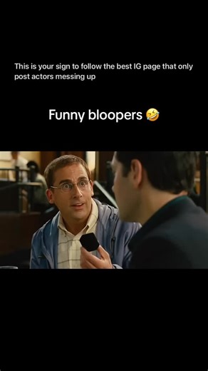 Movie Bloopers on Instagram: "Steve Carell bloopers 😂"
