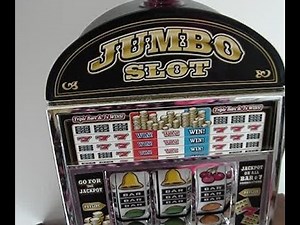 Trademark Global Jumbo Slot Machine Bank DEMO & Mini Review