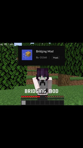 Bridging Mod: Đặt Block Nhanh Trong Minecraft