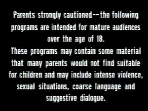 Adult Swim Parental Advisory Warning (2002)