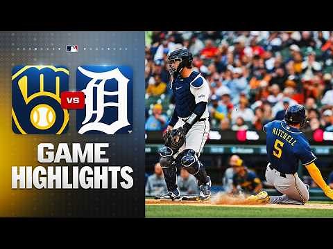 Brewers vs. Tigers Game Highlights (4/21/26) | MLB Highlights