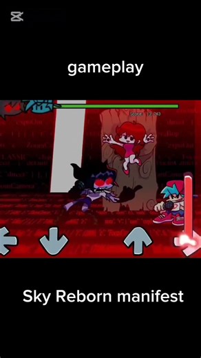 Sky manifest gameplay#fnf #boyfriend #fnfmod #sky