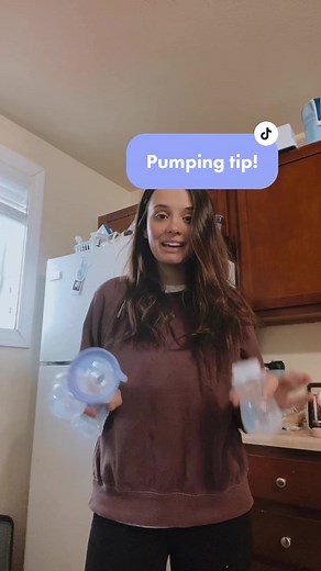 Little tip :) #fyp #pumpingmom #BigComfy #momsoftiktok #EasyWithAdobeExpress #breastfeeding #exclusivepumping #breastmilk #workingmom #pumping #lansinoh #spectra #pumpingtips