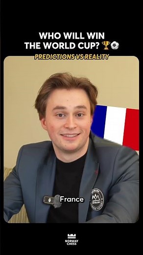 Calculating in chess - level: GRANDMASTER Predicting the World Cup winner - level: BEGINNER 😅