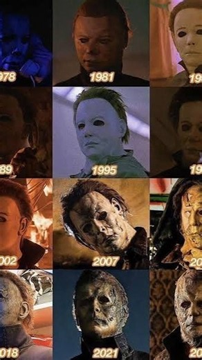 My Favorite Michael Myers Mask from Every Halloween Movie #halloween