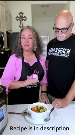 Cozy Instant Pot Sausage, Kale & Tortellini Soup 🍲💚 #shorts