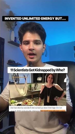 This scientist got Kidnapped for a reason