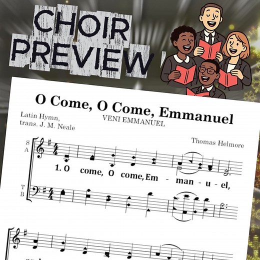Four Voices Singing Pure Advent O Come, O Come, Emmanuel Original Latin Text: “Veni, Veni Emmanuel” (12th century or earlier) English Translation: John Mason Neale (1818–1866) Tune: VENI EMMANUEL, adapted from a 15th-century French processional Public Domain: Original recording by Hymnal Harmonizers Hub. Based on a public domain hymn (verified via Hymnary.org). Melody and lyrics are free for public use; no copyrighted material was used. Any resemblance to copyrighted versions is unintentional. ©
