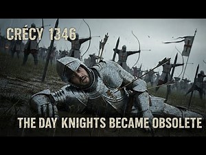 The Battle of Crécy 1346 | The Day English Longbowmen Destroyed French Knights