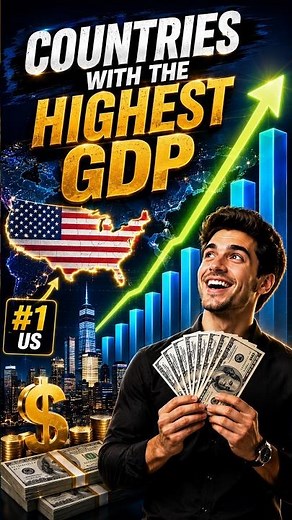 🌍💰 Countries With the Highest GDP in 2026! 📈 Which country is #1? 🇺🇸