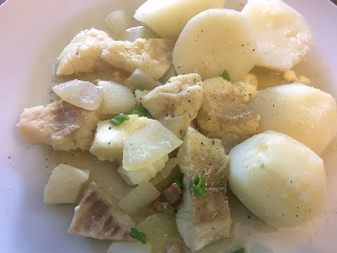 Stewed Cod - Traditional Newfoundland - Bonita's Kitchen