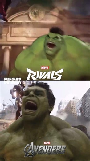 MARVEL RIVALS RECREA LA ÍCONICA ESCENA DE AVENGERS #marvel #vengadores #marvelrivals