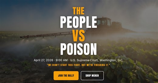 The People vs. Poison Rally — April 27, 2026 · Washington, D.C.