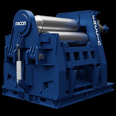 Automated 4-Roll Plate Roll | 4HEL: Max Efficiency - Faccin Group