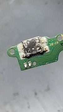 Replace micro usb charging port #smartphone #repair #learning
