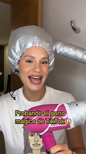 Probando el gorro mágico para secar cabello #producto #prueba #shein #reels | Maggie Magaña