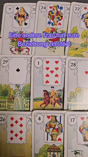 Eine andere Frau hat eure Beziehung zerstört? Tarot & Lenormand Deutung