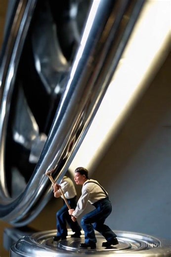 🧺 Laundry Day is a Heavy Task for Tiny Workers! 😵 #tinyworkers