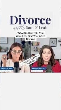 What No One Tells You About the First Year After Divorce