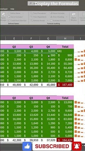 How to Show Formulas in Excel