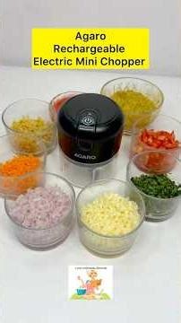 #agaro Rechargeable Electric Mini Chopper Review #agarominichopper #minichopper