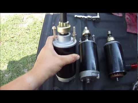 Starter comparison and replacement