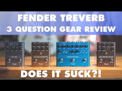 How does the Fender Tre-Verb sound? Adding space and vibes to your tone.