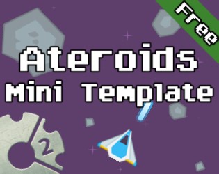Asteroids Mini Template (Construct 2) by Evil Gaufre