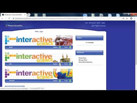 Pearson Online Tutorial