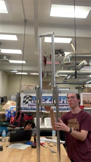 Initial robot elevator lift test! - FRC 2023