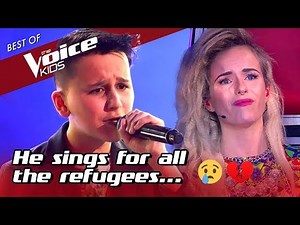 13-Year-Old got the coaches STANDING on their CHAIR in The Voice Kids