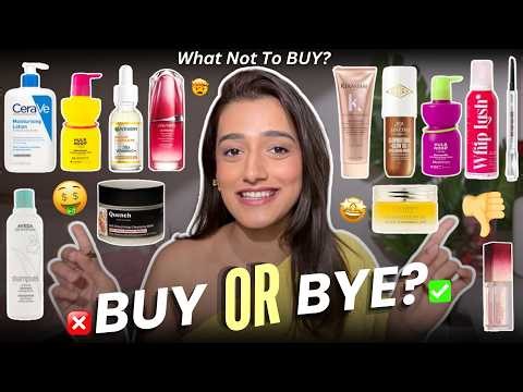 2026 Product Empties: BUY or BYE?!🤯‼️ | Aashi Adani