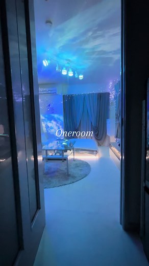 2024年12月20日投稿の動画です #ルームツアー これは自由で空をイメージしたのでこうなりました、動く雲は見ててちょっと、オ〜ってなった