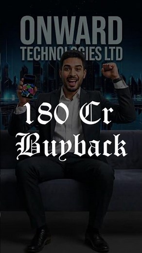 Onward Technologies Buyback 🚨 20% Premium at ₹328 | Share Buyback Alert!