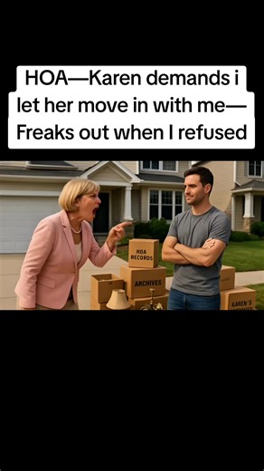 HOA—Karen demands i let her move in with me—Freaks out when I refused #HOAKaren #KarenGoneTooFar #JusticeServed #CountySheriff #EntitledKaren