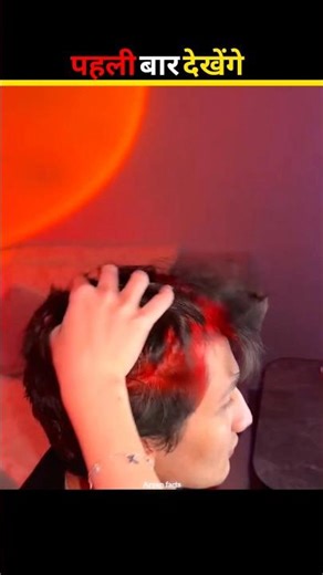 Ghost roots hair coloring style 😱