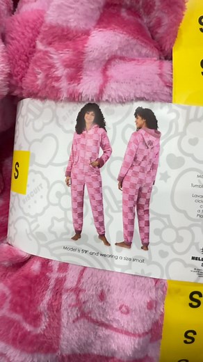 Do I need another pajama? No!, Do I want it? YES!! Run to Costco to get your Hello Kitty onesie!! #costco #hellokitty | Rosa Dominguez