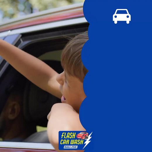 It's Go For a Ride Day! 🚙 We can all feel stuck behind our desks and screens sometimes, and today is a reminder to go for a ride, and bring a loved one or two with you. When your little joyride is done, make sure to get your car all cleaned up! With a Flash Pass plan, you can wash your vehicle every. single. day! Click here to get yours: https://flashcarwashes.com/ ⚡️ | Flash Car Wash