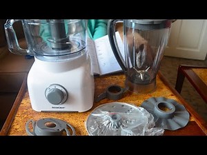 UNBOXING LIDL SILVERCREST MULTI -FUNCTION FOOD PROCESSOR